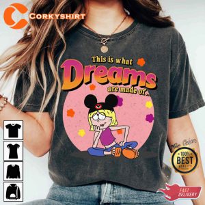 Lizzie Mcguire This Is What Dreams Are Made Of Cartoon T-Shirt