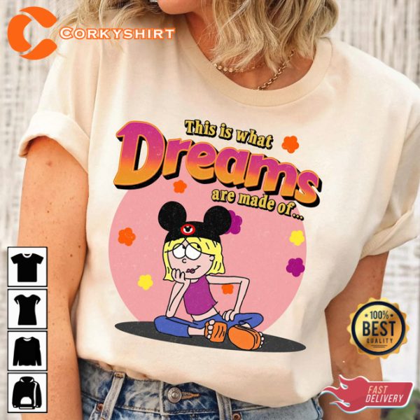 Lizzie Mcguire This Is What Dreams Are Made Of Cartoon T-Shirt
