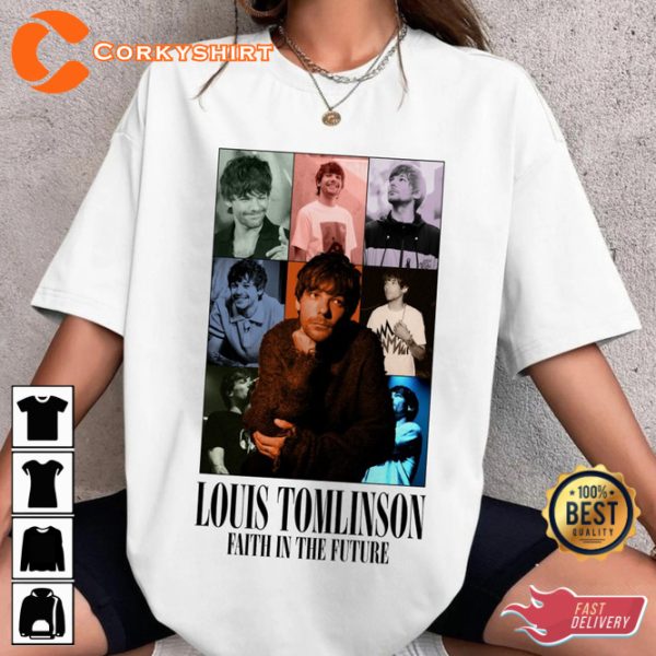 Louis Fans Shirt Faith In The Future Tour 2023, Louis Fans Gift Louis Tour 2023
