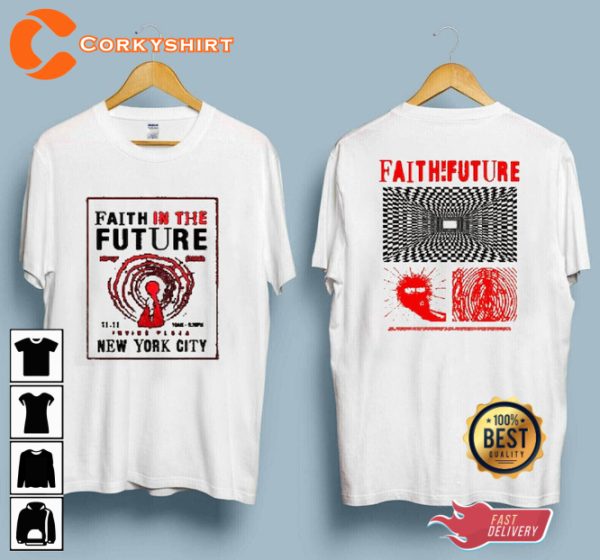 Louis Tomlinson Faith In The Future Tour 2023 New York City Concert T-Shirt