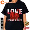 Love Honor And Obey Chucky And Tiffany Halloween Costume T-Shirt