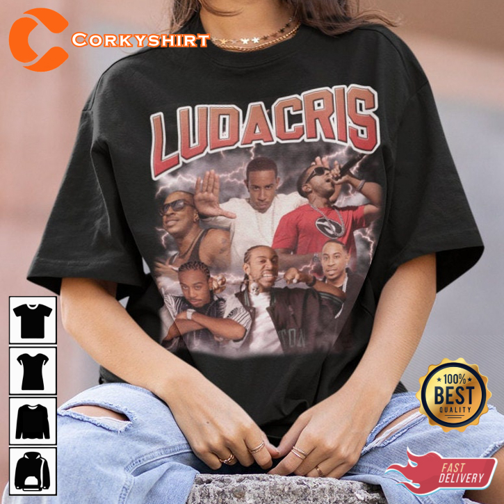 Ludacris Hiphop Disturbing tha Peace Album Music T-Shirt