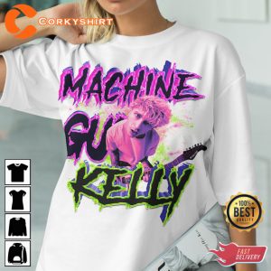 MGK Machine Gunn Kelly Fan gift Rap Design Hip Hop Streetwear T-Shirt