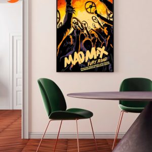 Mad Max Fury Road Aesthetic Natural Canvas Decor Poster