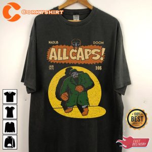 Madlib Doom Mf Doom And Friends AllCAPS Rap T-Shirt