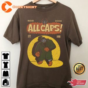 Madlib Doom Mf Doom And Friends AllCAPS Rap T-Shirt