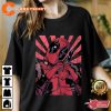 Marvel Deadpool Closed Hand Heart Marvel Family Party T-Shirt