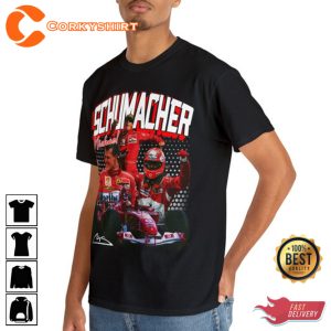 Michael Schumacher Formula 1 Racing Helmet F1 Gifts Unisex T-Shirt