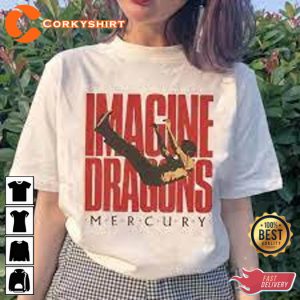 Mirrors Imagine Dragons Youth Mercury Tour 2023 Concert T-Shirt