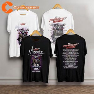 Mudvayne Summer 2023 US Tour With Coal Chamber Tyler Childers Double Sided Country Music T-Shirt