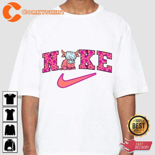 N1ke Swoosh Western Style Texas Cowboy Inspired T-Shirt