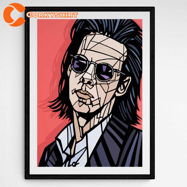 Nick Cave Abstract Art Music Wall Art Poster