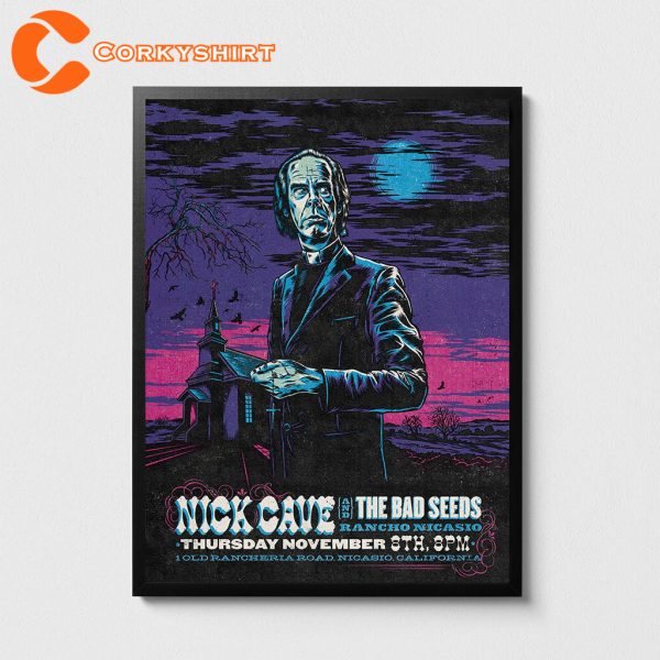 Nick Cave And The Bad Seeds Wall Art Poster