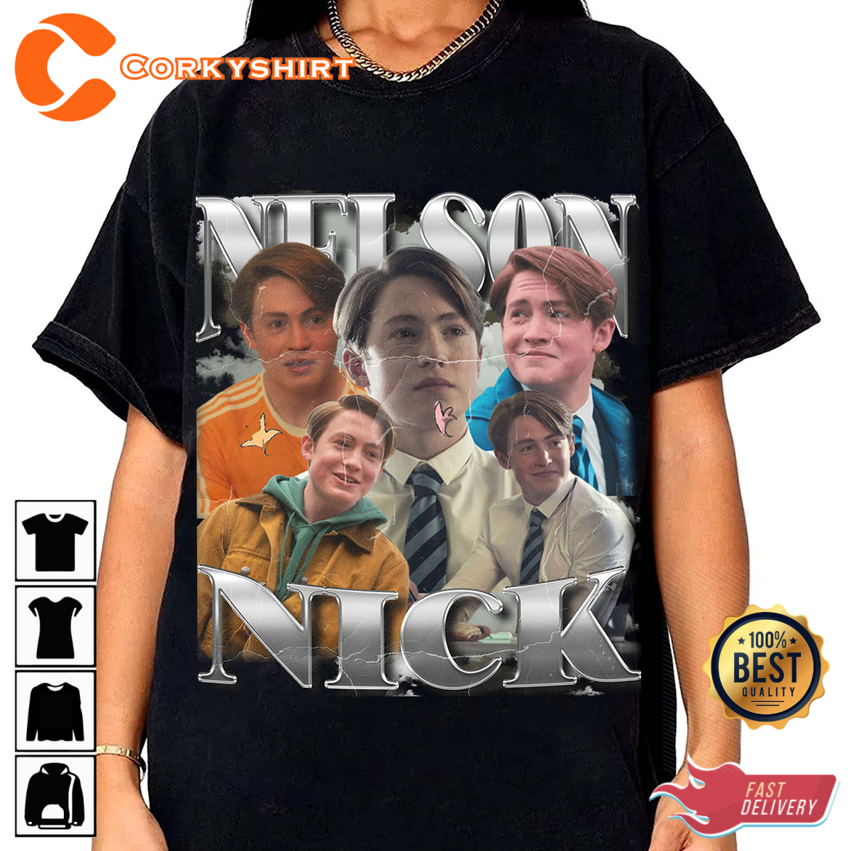 Nick Nelson Heartstopper Season 2 T-shirt