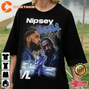 Nipsey Hussle Victory Lap Album Cover Hip Hop Rap T-Shirt