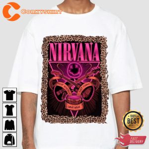 Nirvana Kurt Cobain Krist Novoselic Dave Grohl Rock Music T-Shirt