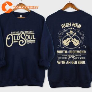 Old Soul Rich Men Oliver Anthony Country Music T-Shirt