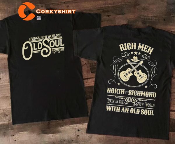 Old Soul Rich Men Oliver Anthony Country Music T-Shirt