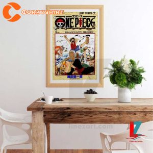 One Piece Cartoon Poster Jump Comics