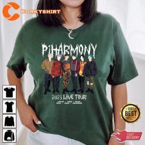 P1harmony Merch Live Tour 2023 Concert T-Shirt