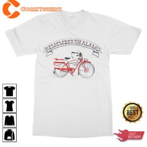 Pee-wee Big Adventure Remember The Alamo 80s Cult Movie T-Shirt
