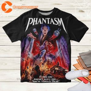 Phantasm Unisex Gift Men Women Tee,Vintage Phantasm 1979 American Science Fantasy Horror Film 3D T shirt