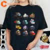 Pixars Cars Many Maters Disney Cars Tow Cartoon T-Shirt