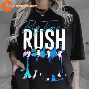 Pop Sensation Big Time Rush Boy Band Nostalgia Music Vibes Music T-Shirt