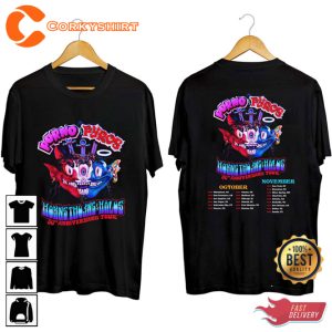 Porno For Pyros 30th Anniversary 2023 Music Tour Double Sided Concert T-Shirt