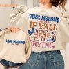 Post Malone 2023 Tour T-Shirt, Concert Sweatshirt, Rapper Howdy Tee, Ghost Malone Fan Gift