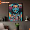 Post Malone Wall Art Decoration for Home Office Poster