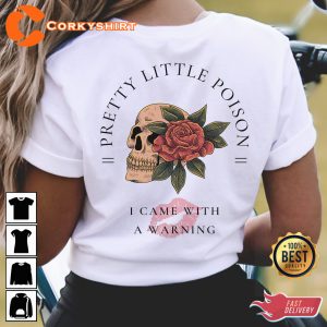 Pretty Little Poison Skull Warren Zeiders Country Music T-Shirt