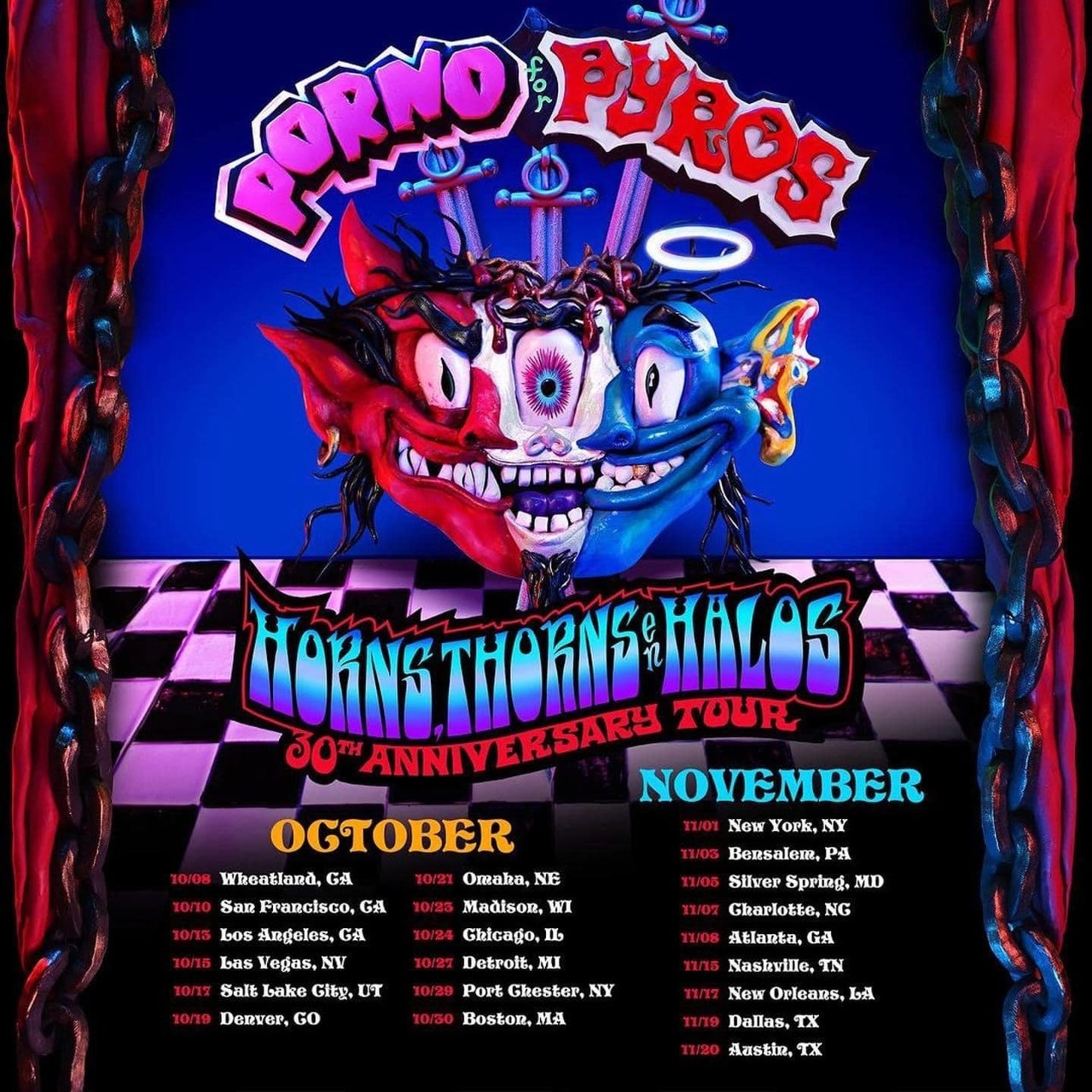 P*rno for Pyros 2023 North American Tour Tickets, Dates, Venues, and More