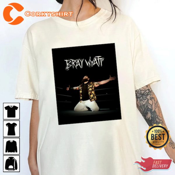 RIP Bray Wyatt 1987-2023 In Our Loving Memories Remembering T-Shirt