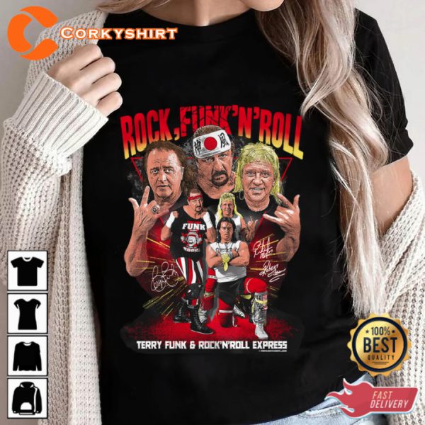 RIP Terry Funk Forever Tribute Memorial Shirt