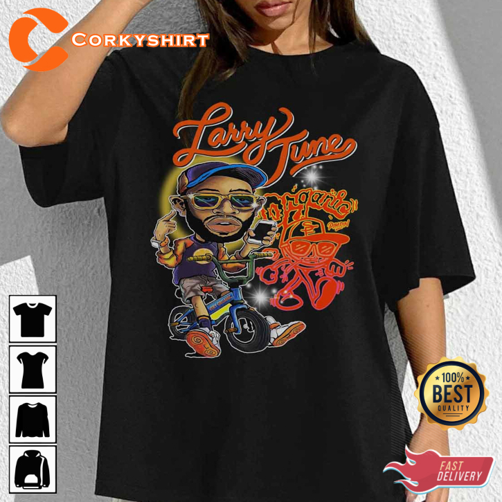 Rapper Larry June Into The Late Night Streetstyle Hip Hop Graphic T-Shirt