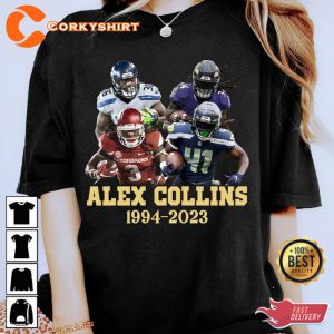 Remembering Alex Collins The Heart of the Game Memorial Shirt