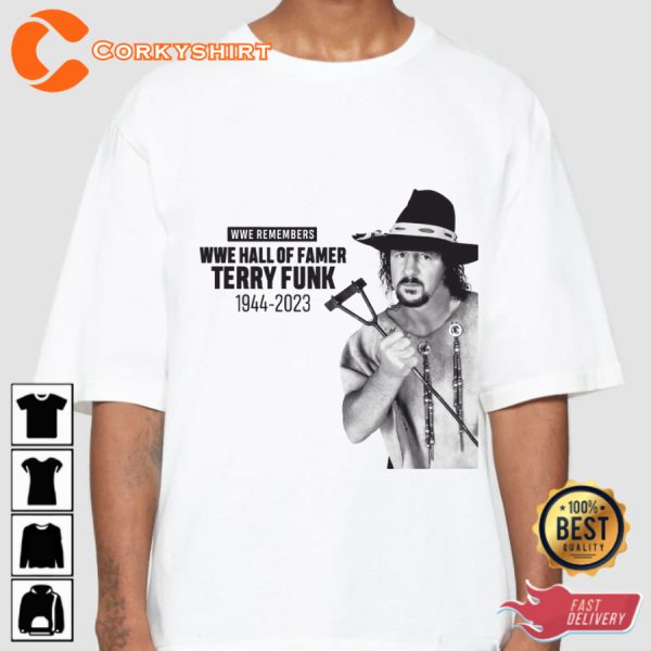 Remembering Terry Funk Hall Of Farmer Memorial Shirt