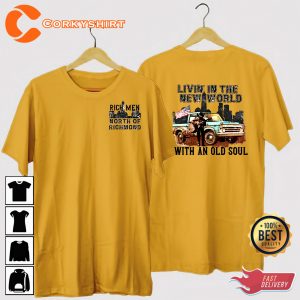 Rich Men Living In The New World With An Old Soul Oliver Anthony Country Music T-Shirt