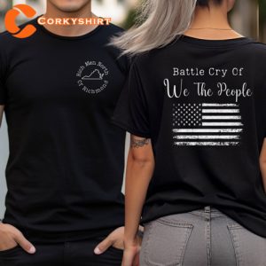 Rich Men Oliver Anthony Battle Cry Of We The People Lyrics Country Music T-Shirt