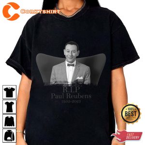 Rip Paul Reubens Rest In Peace Paul Remembering Memorial Shirt