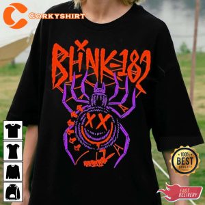 Rock And Roll Blink-182 Forever World Tour T-Shirt