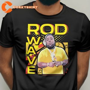 Rod Wave Design Stylish Fan Art Hip Hop Rap T-Shirt