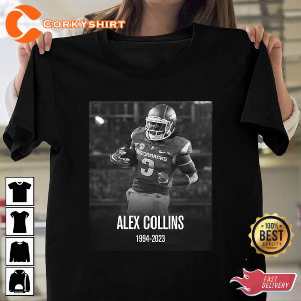 Running into Eternity Honoring Alex Collins Memorial Shirt