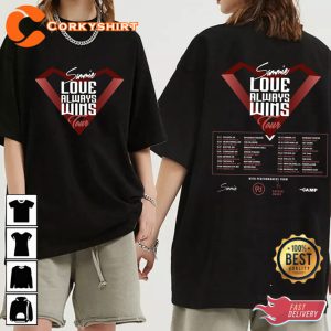 Sammie Love Always Wins Tour 2023 Concert T-Shirt