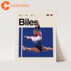 Simone Biles Olympic Gymnastics Art Because I Can Motivational Poster