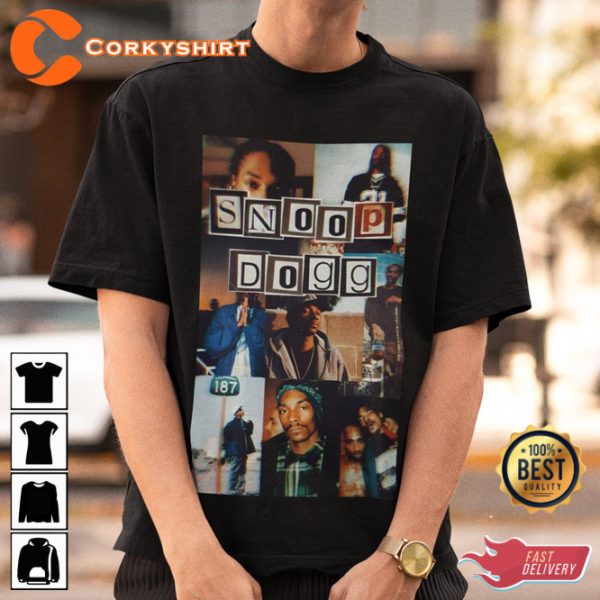 Snoop Dogg 90s Hip Hop Rap T-Shirt