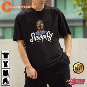 Snoop Dogg Old School Snoopify Graphic T-Shirt