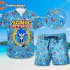 Sonic the Hedgehog Sonic Amy Rose Summer Trip Family Hawaiian Shirt