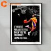 Sport Design Kobe Bryant Black Mamba La Lakers Art Print Wall Art Poster